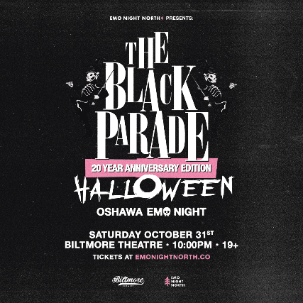 The Black Parade Halloween Emo Night Oshawa at Biltmore