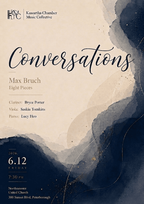Chamber Music Concert: Conversations by the Kawartha Chamber Music Collecti