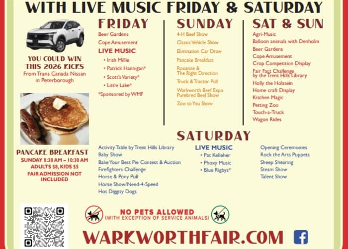 174th Warkworth Fall Fair