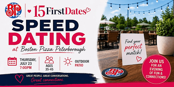 Peterborough Speed Dating (Age 35-45)