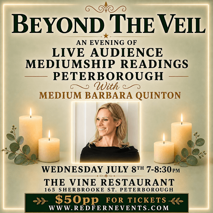 Live Audience Mediumship Readings