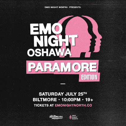 Emo Night Oshawa: Paramore Edition at Biltmore Theatre