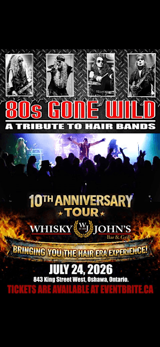 ‘80s Gone Wild gets WILD at Whisky Johns
