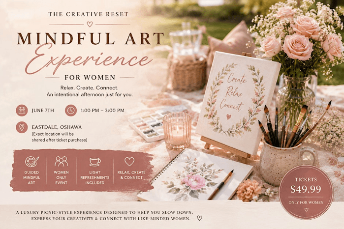 The Creative Reset - Mindful Art Experience for Women