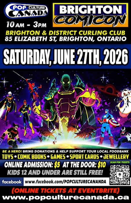 Brighton ComiCon : June 27th 2026 : Comic Con