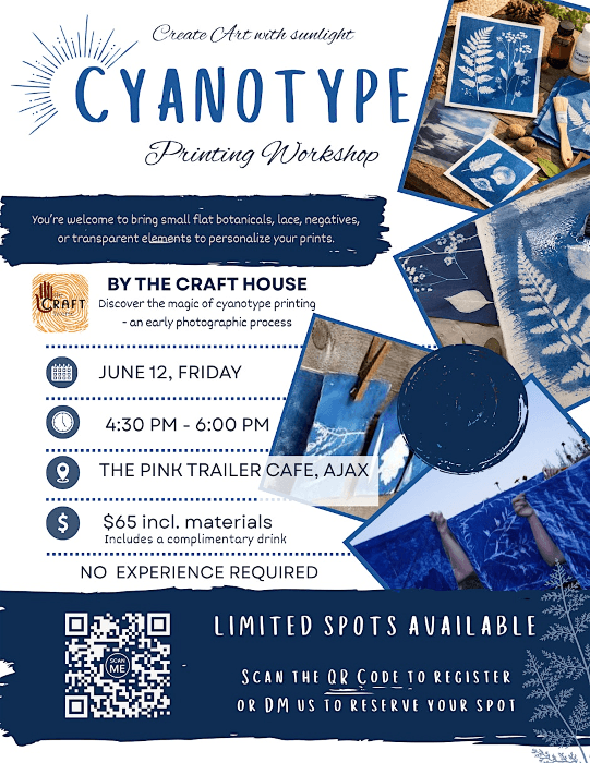 CYANOTYPE PRINTING WORKSHOP